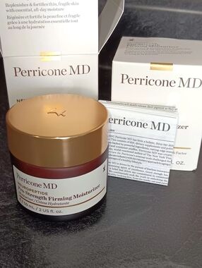 2 For $25 Perricone MD Face Finishing & Firming Moisturizer - Brown and Black